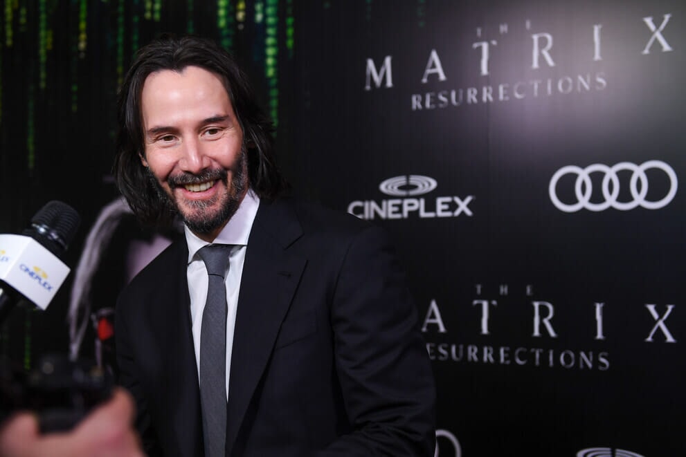 Keanu Reeves Celebrates the Magic Of the Theatrical Experience  with Canadian Matrix Fans
